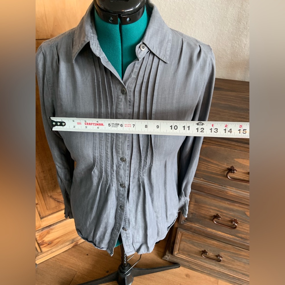 Coldwater Creek pleated blouse